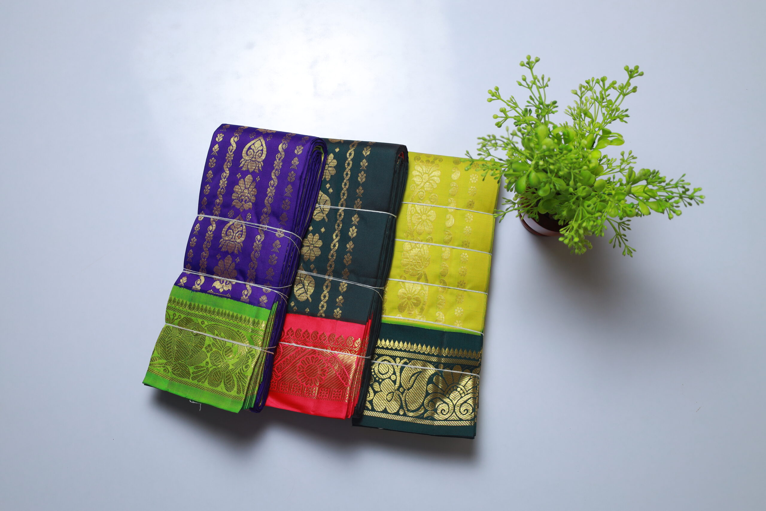 Three Color New Collection Silks Saree’s Available